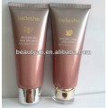 cosmetic packaging colored PE tube with silk-screen printing